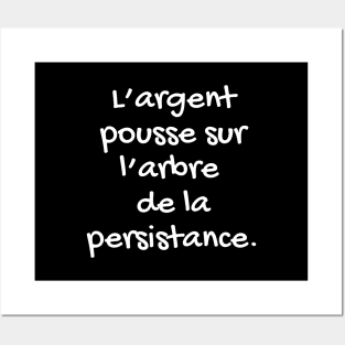 Citation sur la vie - citation positive en français Posters and Art